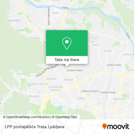 LPP postajališče Trata map