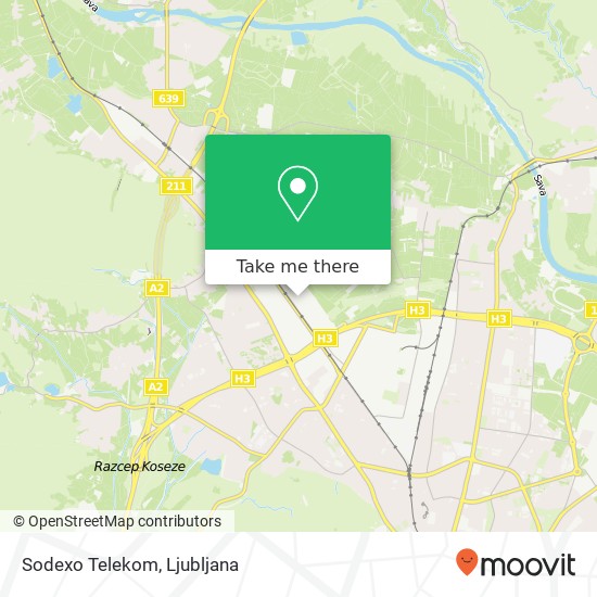 Sodexo Telekom map