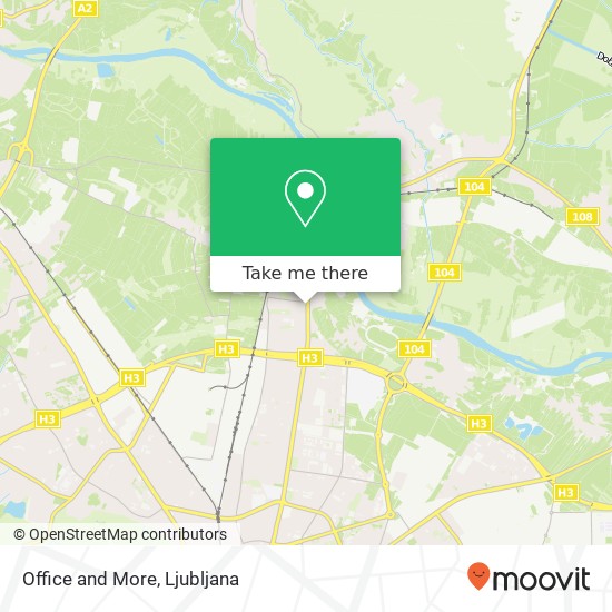 Office and More map