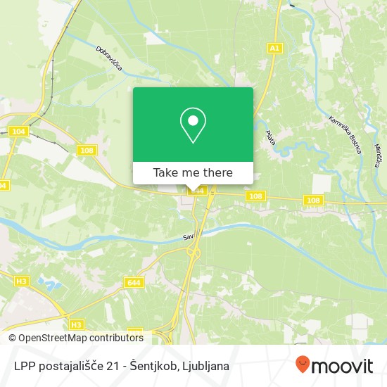 LPP postajališče 21 - Šentjkob map