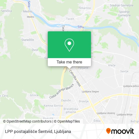 LPP postajališče Šentvid map
