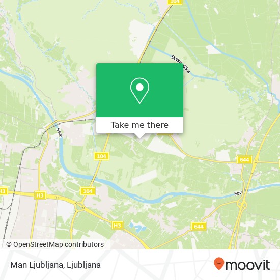 Man Ljubljana map