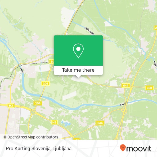 Pro Karting Slovenija map