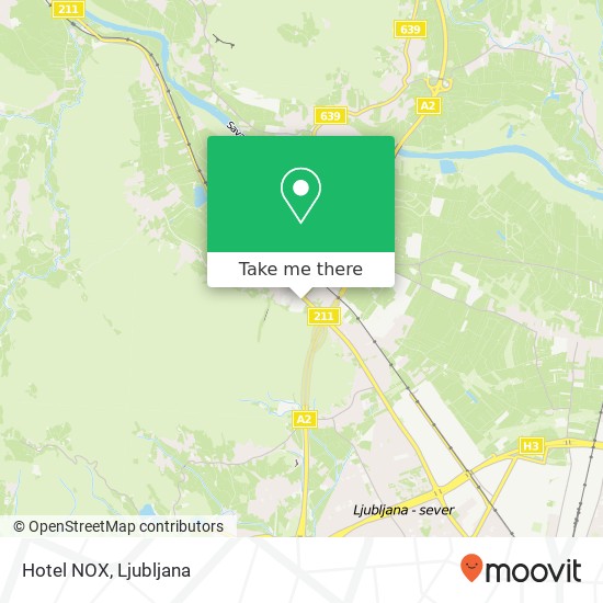 Hotel NOX map