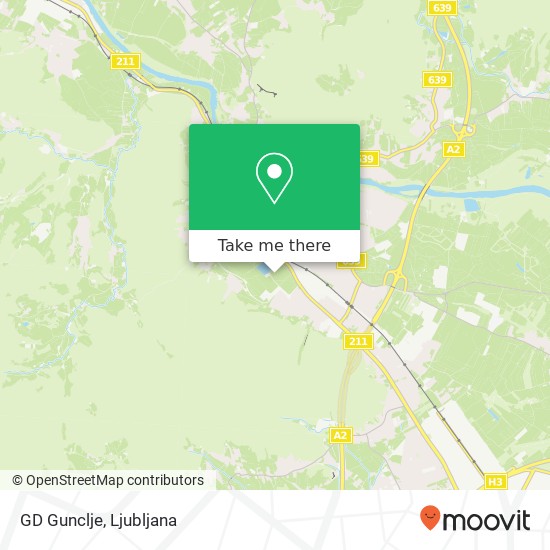GD Gunclje map