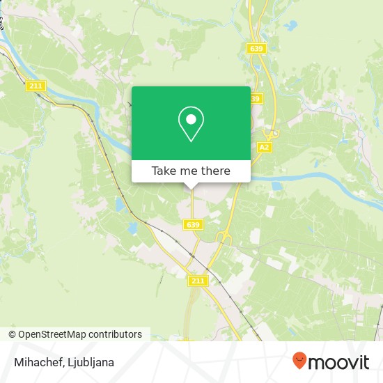 Mihachef map