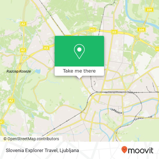 Slovenia Explorer Travel map