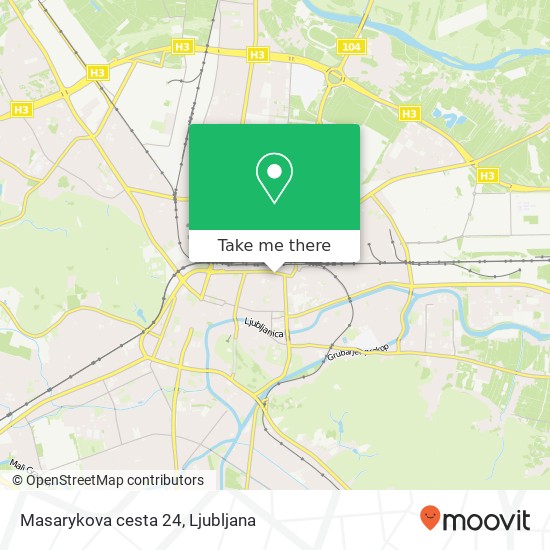 Masarykova cesta 24 map