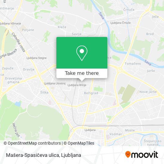 Mašera-Spasičeva ulica map
