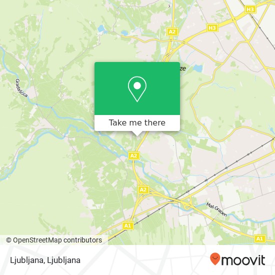 Ljubljana map