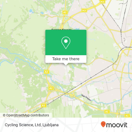 Cycling Science, Ltd map