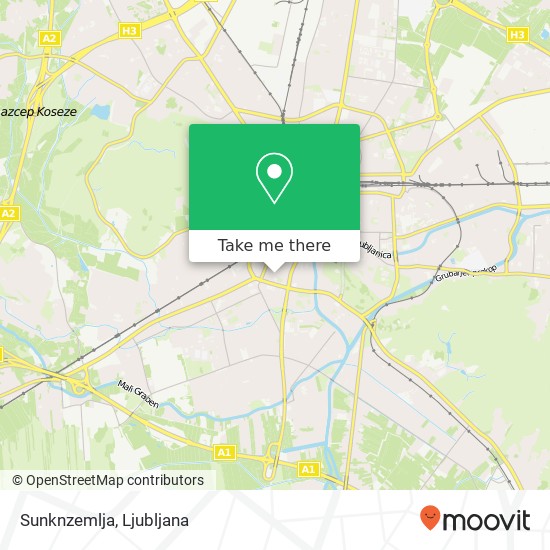 Sunknzemlja, Borstnikov trg 1 1000 Ljubljana map