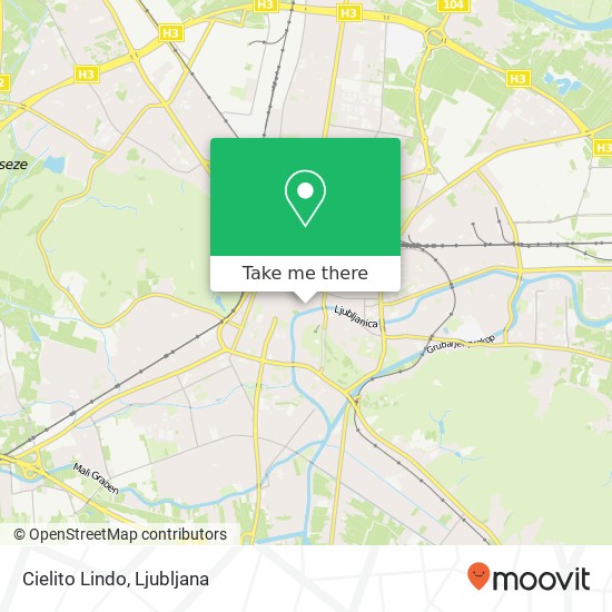 Cielito Lindo, Trubarjeva cesta 9 1000 Ljubljana map