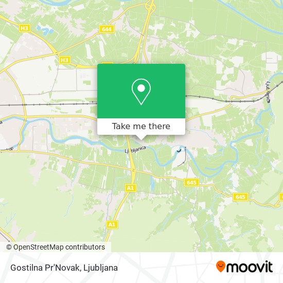 Gostilna Pr'Novak map