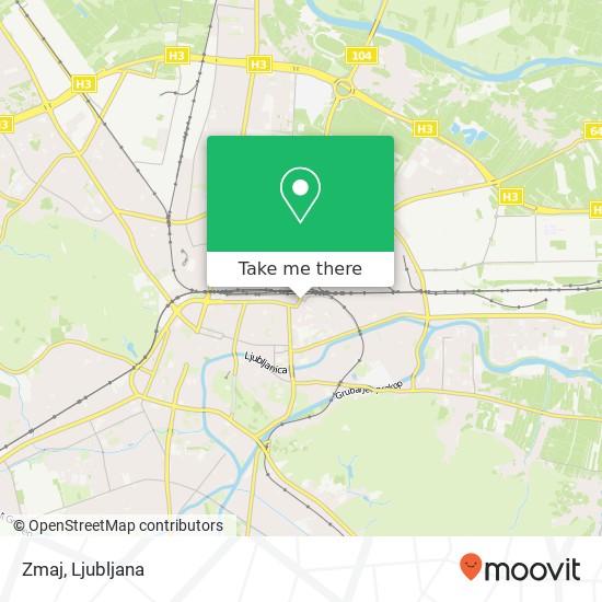 Zmaj, Smartinska cesta 24 1000 Ljubljana map