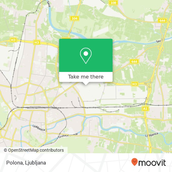 Polona, Ameriska ulica 8 1000 Ljubljana map