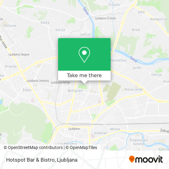 Hotspot Bar & Bistro map