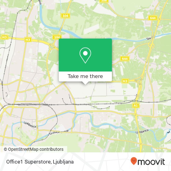 Office1 Superstore map