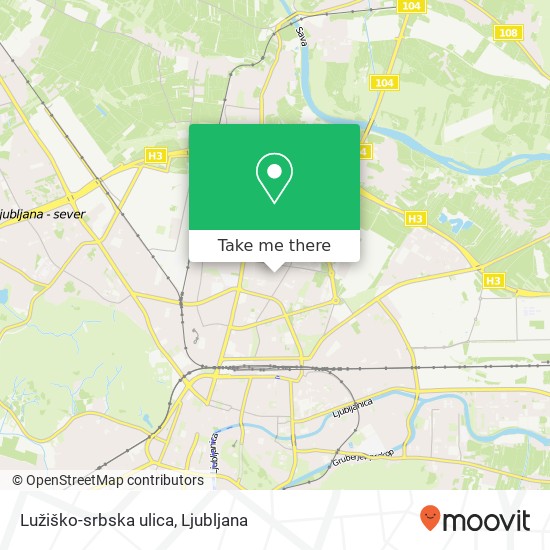 Lužiško-srbska ulica map