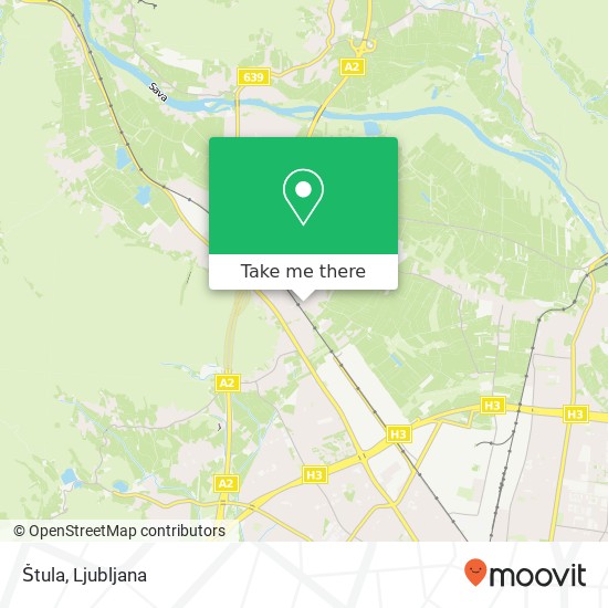 Štula map