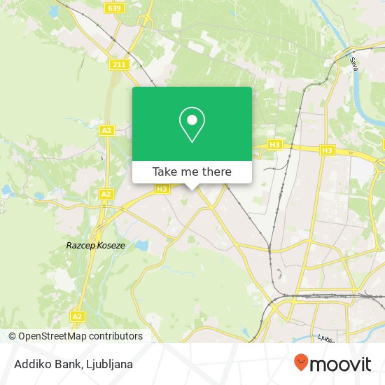 Addiko Bank map