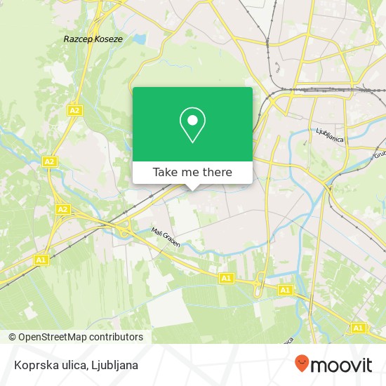 Koprska ulica map