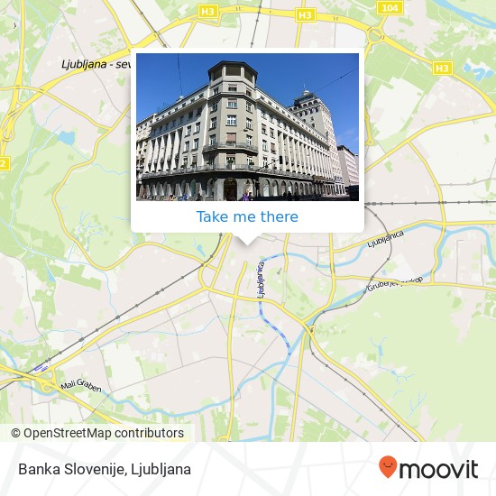 Banka Slovenije map