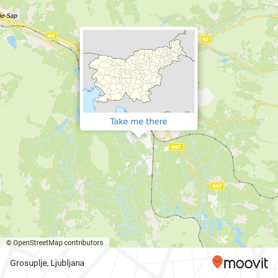 Grosuplje map