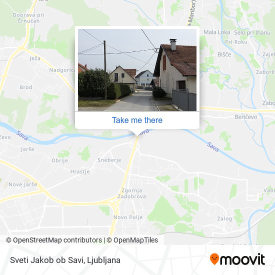 Sveti Jakob ob Savi map