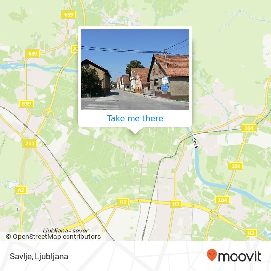 Savlje map