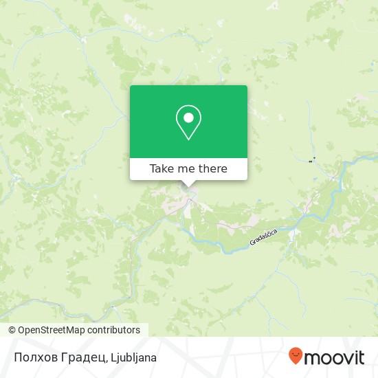 Полхов Градец map