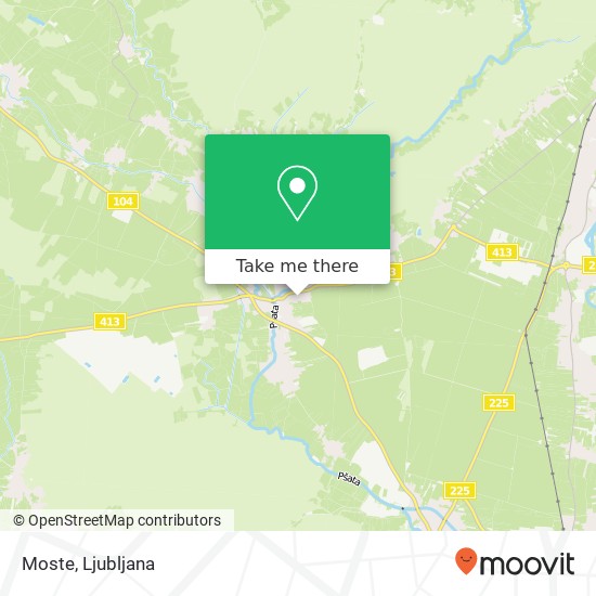 Moste map