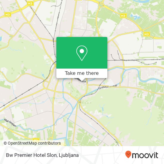 Bw Premier Hotel Slon map