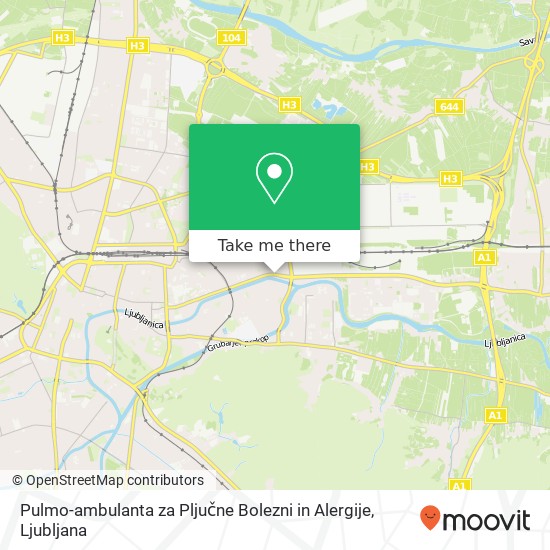 Pulmo-ambulanta za Pljučne Bolezni in Alergije map