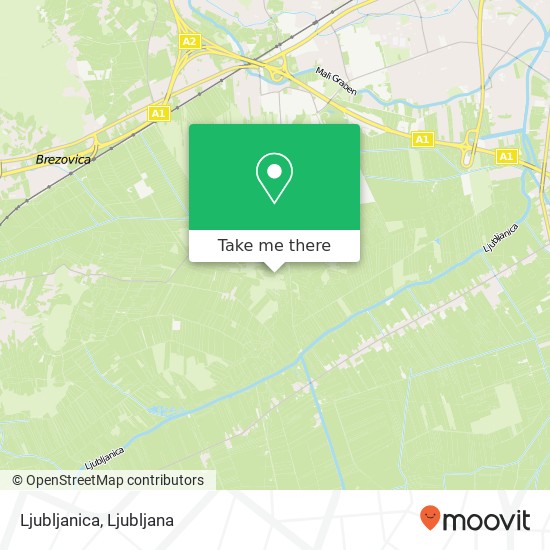 Ljubljanica map