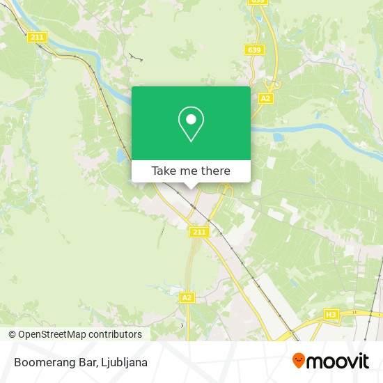 Boomerang Bar map