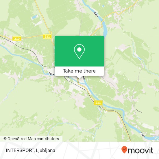 INTERSPORT map