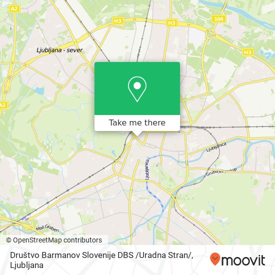 Društvo Barmanov Slovenije DBS /Uradna Stran/ map