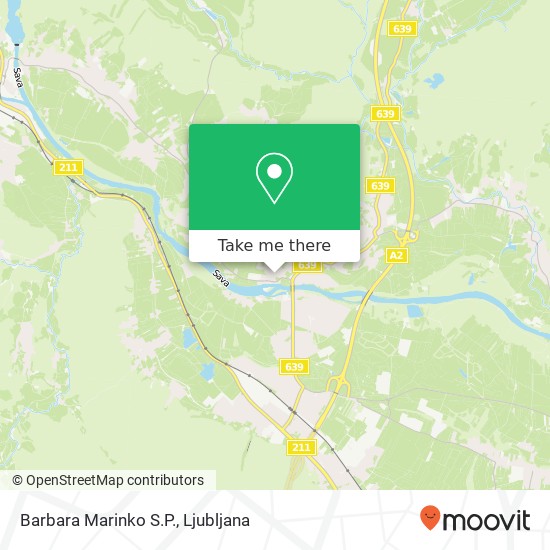 Barbara Marinko S.P. map
