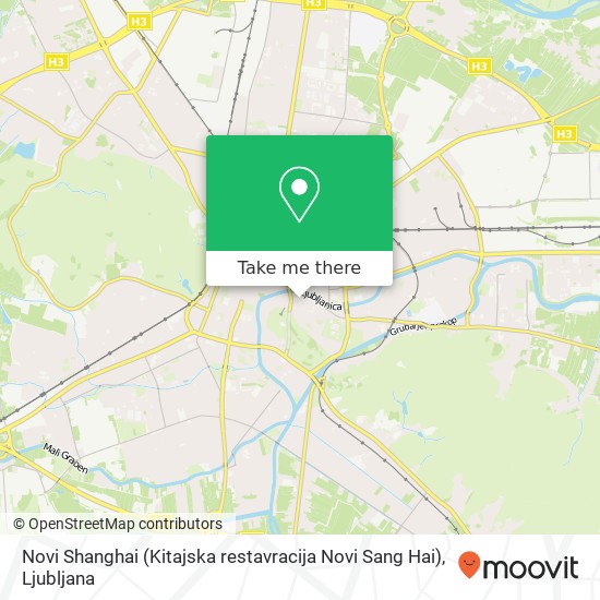 Novi Shanghai (Kitajska restavracija Novi Sang Hai) map