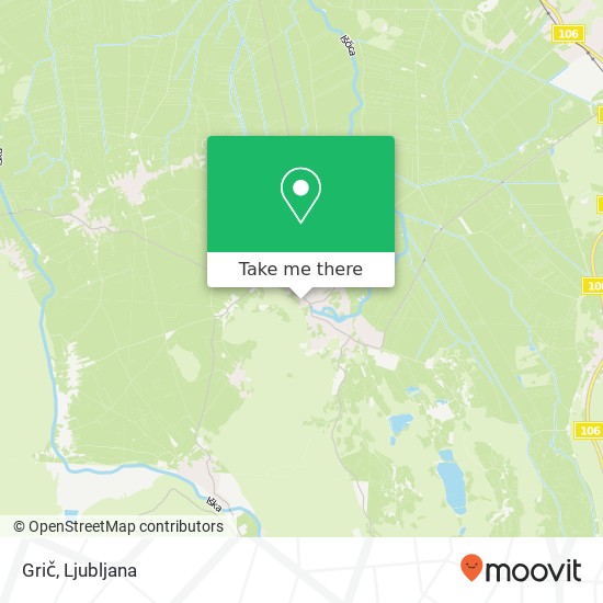 Grič map