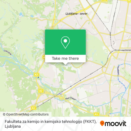 Fakulteta za kemijo in kemijsko tehnologijo (FKKT) map