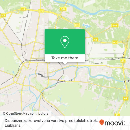 Dispanzer za zdravstveno varstvo predšolskih otrok map