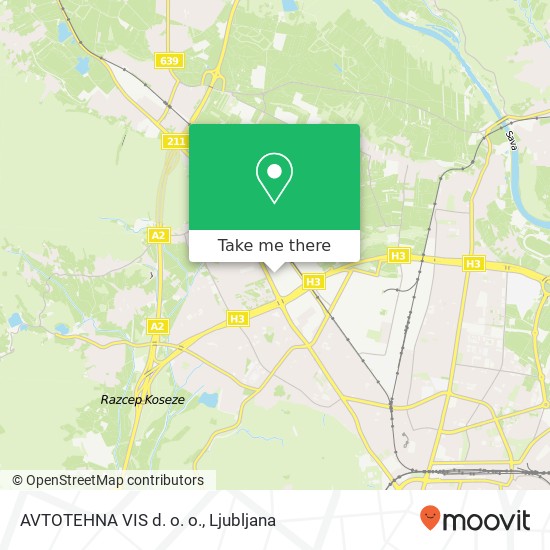 AVTOTEHNA VIS d. o. o. map
