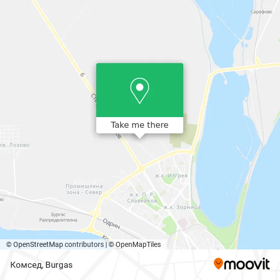 Карта Комсед