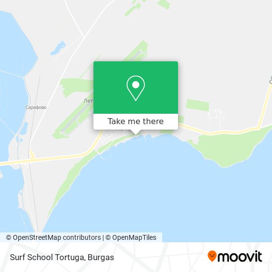 Surf School Tortuga map