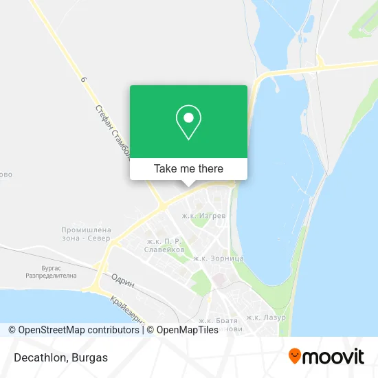 Карта Decathlon