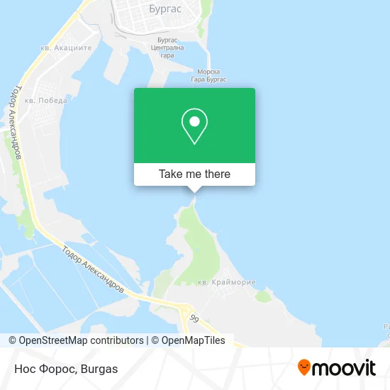 Карта Нос Форос