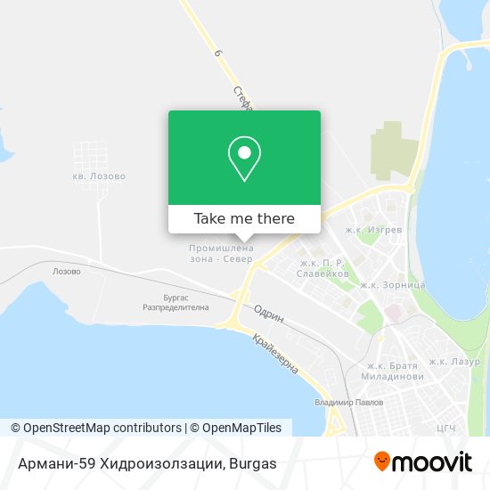 Армани-59 Хидроизолзации map