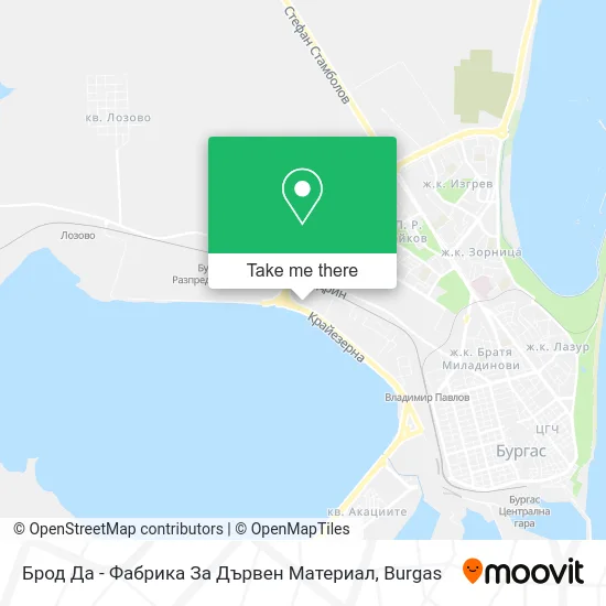 Карта Брод Да - Фабрика За Дървен Материал